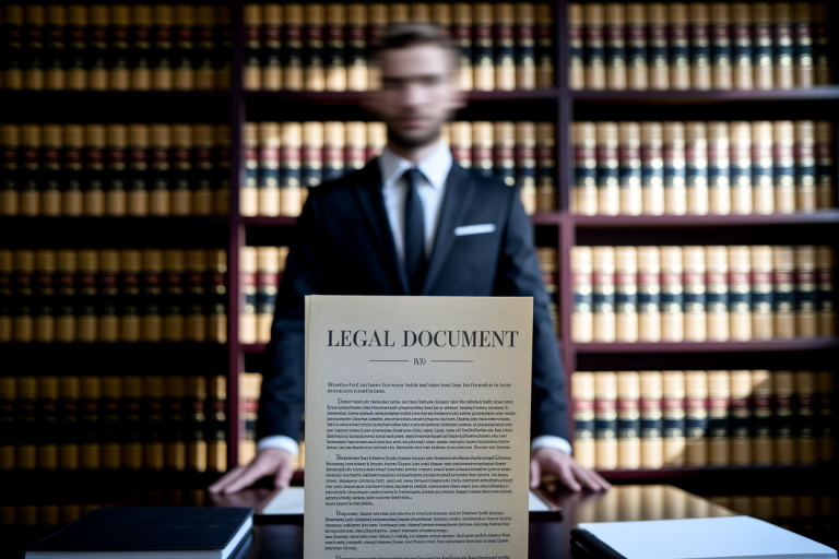 document-legal-table-personne-floue