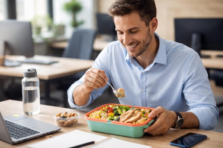 salarie-repas-boite-a-lunch-bureau