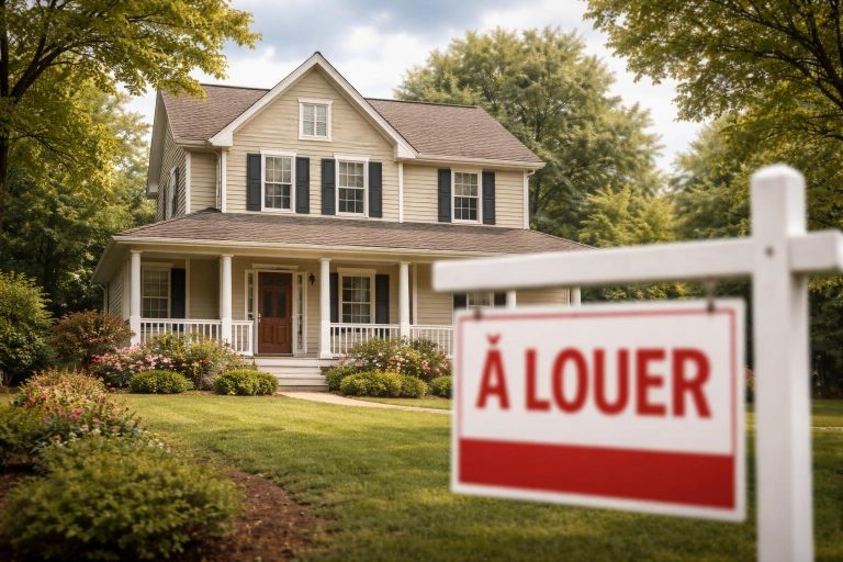 maison-traditionnelle-pancarte-louer-arbres