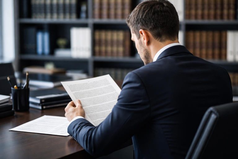 avocat-lisant-document-bureau-moderne